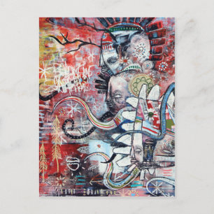 Wolf Spirit Postkarte