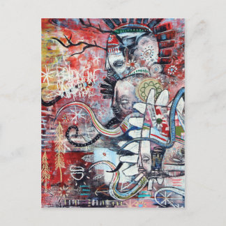 Wolf Spirit Postkarte