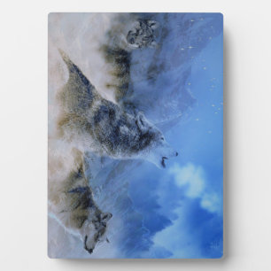 Wolf Spirits Fotoplatte