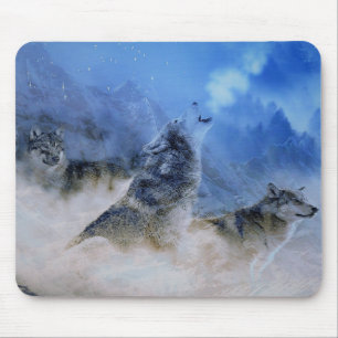 Wolf Spirits Mousepad