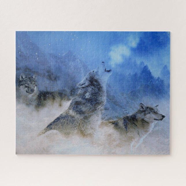 Wolf Spirits Puzzle (Horizontal)