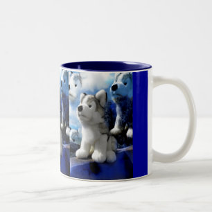 Wolf Spirits Zweifarbige Tasse
