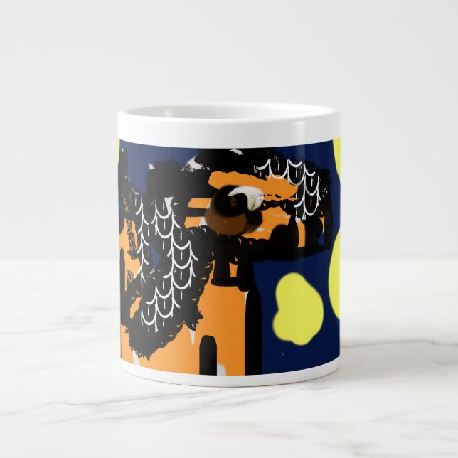 Wolf Starart Jumbo-Tasse (Vorderseite)