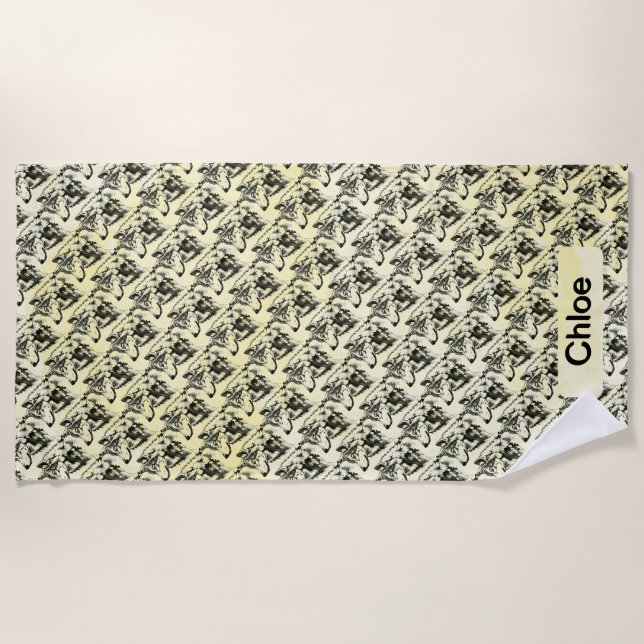 Wolf Strandtuch (Vorderseite)