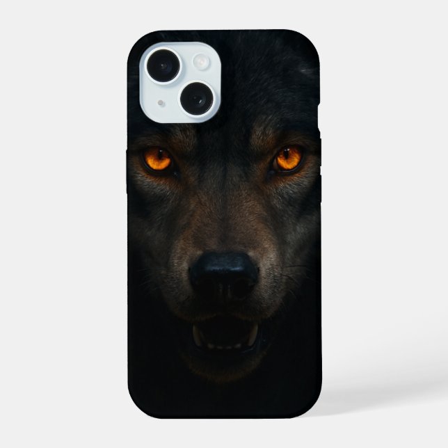 Wolf Style Phone Case iPhone 15 Hülle (Rückseite)