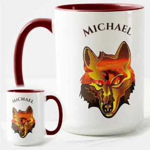 Wolf Sunset Eye 2106 Tasse