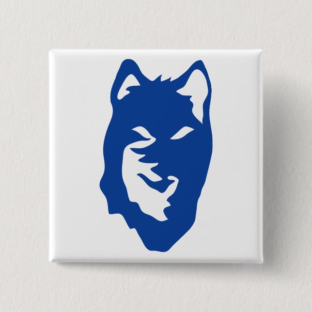 Wolf Symbol Button (Vorderseite)