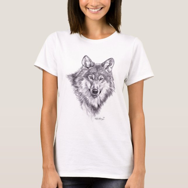 Wolf T-Shirt (Vorderseite)