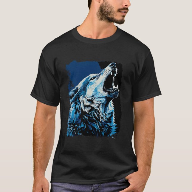 Wolf T-Shirt (Vorderseite)