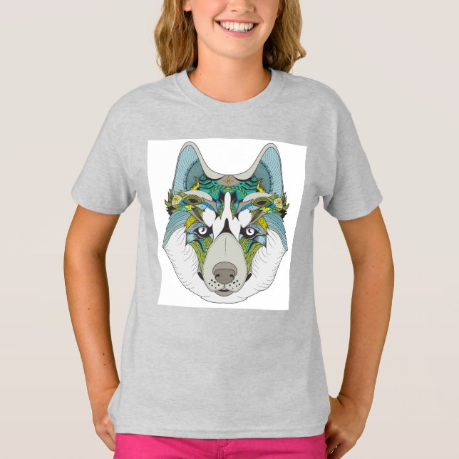 Wolf. T-Shirt (Vorderseite)