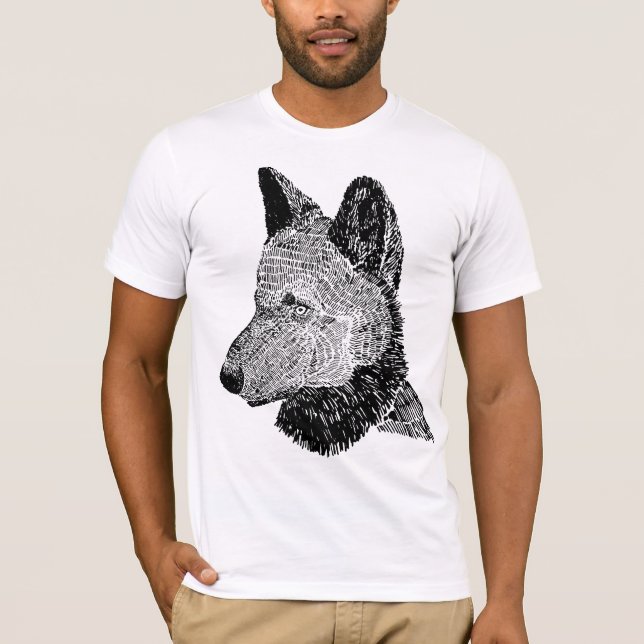 WOLF T-Shirt (Vorderseite)