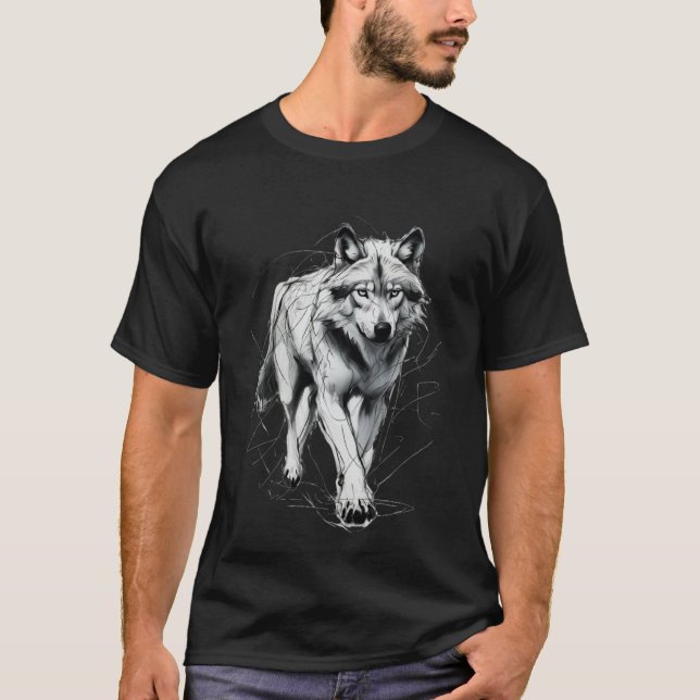 Wolf T - Shirt (Vorderseite)