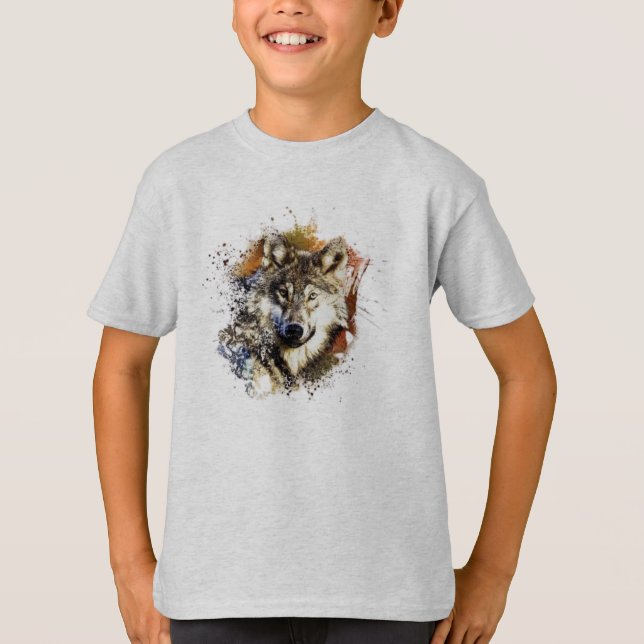 Wolf T-Shirt (Vorderseite)