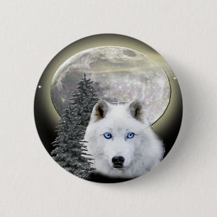 Wolf-T - Shirt und mehr Button