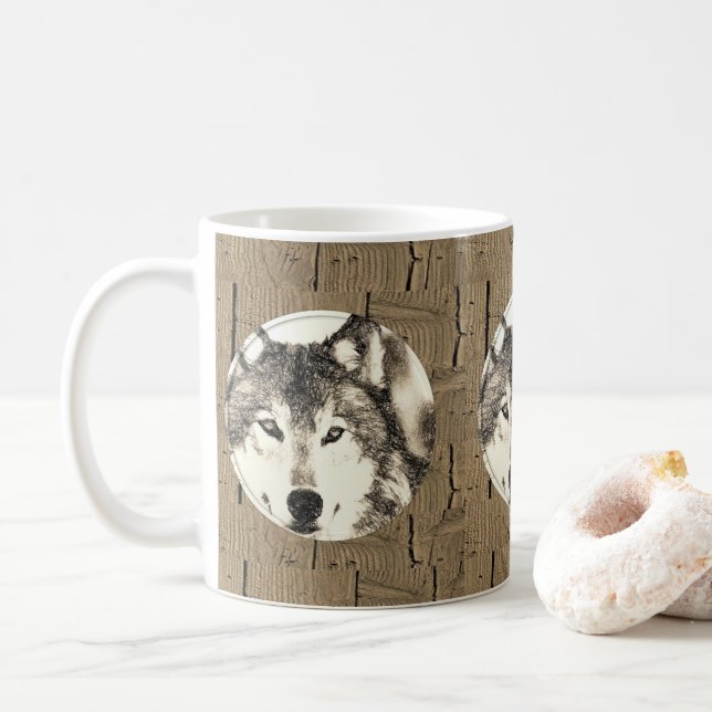 Wolf Tasse (Mit Donut)