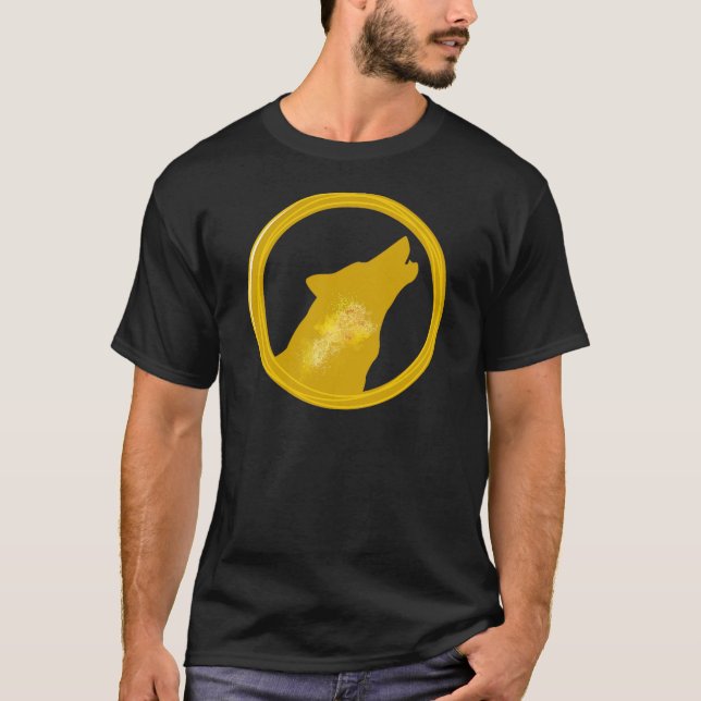 WOLF the GOLDIE T - SHIRT (Vorderseite)