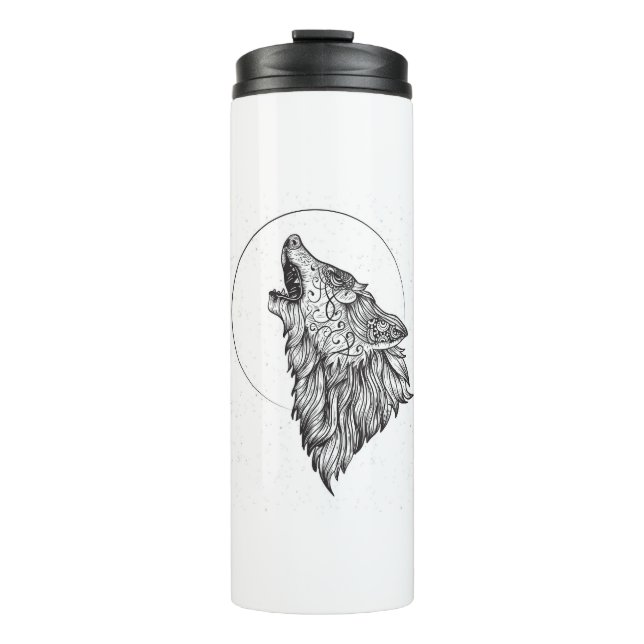 Wolf Thermosbecher (Vorderseite)
