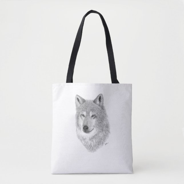 Wolf Tote Bag (Vorderseite)
