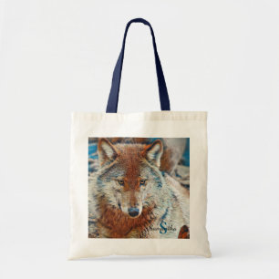 Wolf Tote Tasche