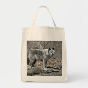 Wolf Tragetasche