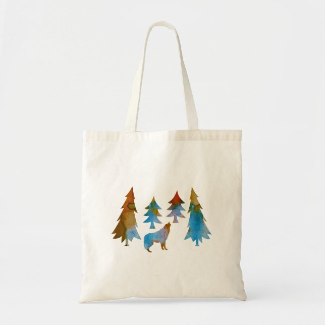 Wolf Tragetasche (Vorne)