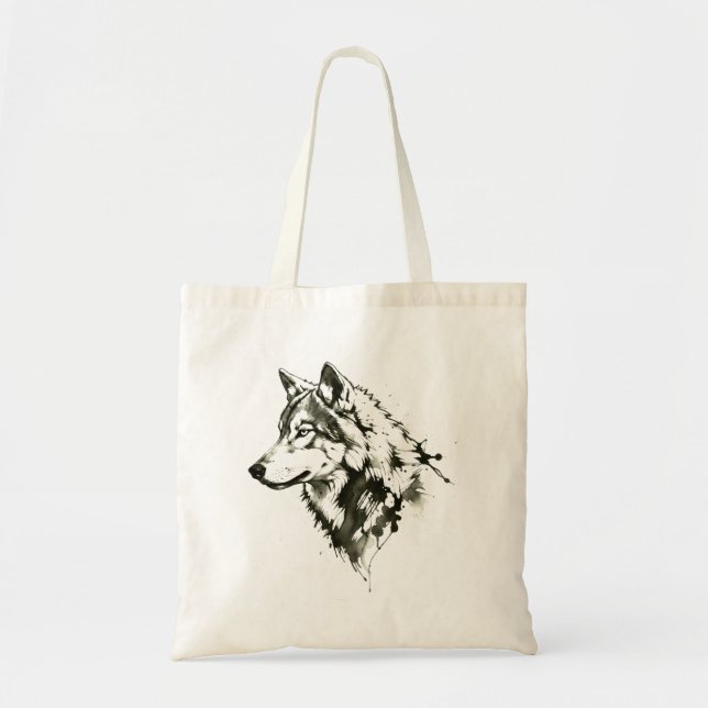 Wolf Tragetasche (Vorne)