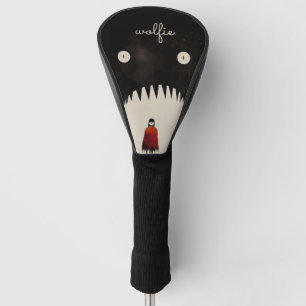 Wolf und die kleine rote Reithose Golf Headcover