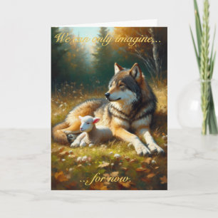 Wolf und Lamm: Laubhüttenfest Karte
