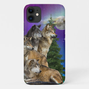 Wolf und Mond Case-Mate iPhone Hülle