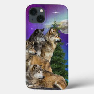 Wolf und Mond Case-Mate iPhone Hülle