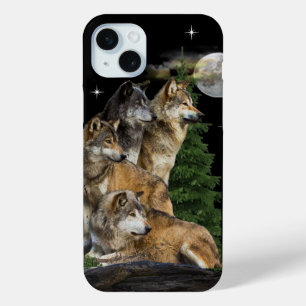 Wolf und Mond Case-Mate iPhone Hülle