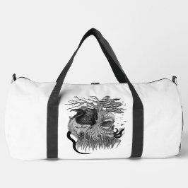 Wolf und Raven mit Skull Duffle Bag