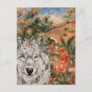 Wolf und Renoir's Farmhouse Postkarte
