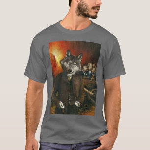 Wolf und Three Little Pigs T - Shirt