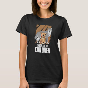 Wolf und wilde Tierwölfe, das sind meine Ch T-Shirt