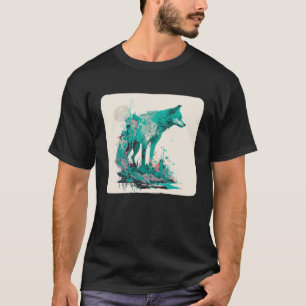 Wolf und Wölfe Männer Frauen Kinder 12 T-Shirt