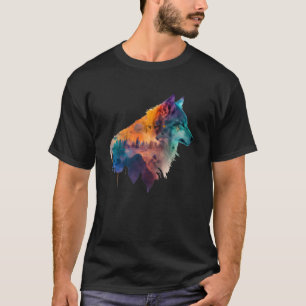 Wolf und Wölfe Männer Frauen Kinder 51 T-Shirt