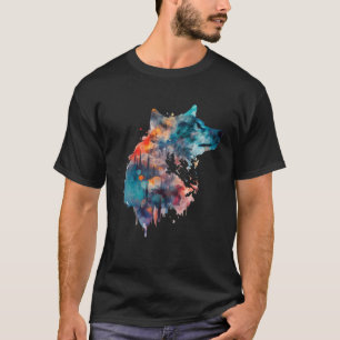 Wolf Und Wölfe Männer Frauen Kinder  58 T-Shirt