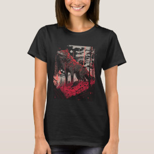 Wolf und Wölfe Männer Frauen Kinder 9 T-Shirt
