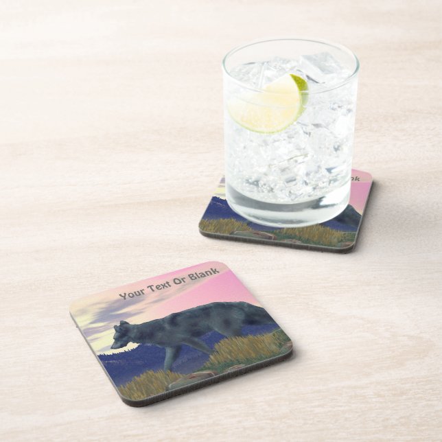 Wolf Untersetzer (Rechte Seite)