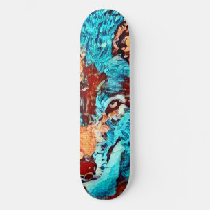 Wolf Van Gogh Element Null Custom Pro Board Skateboard