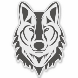 Wolf Vinyl Sticker