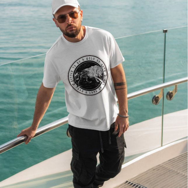 Wolf von Odin T-Shirt (Von Creator hochgeladen)