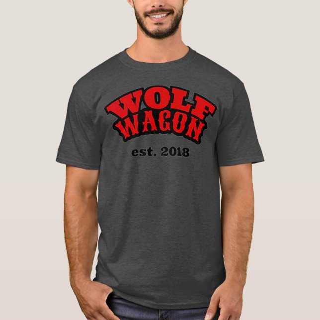 Wolf Wagon DJ Wolf 2020 T-Shirt (Vorderseite)
