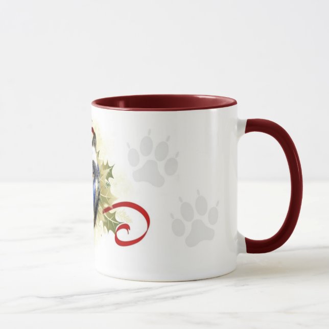 Wolf-WeihnachtsTassen Tasse (Rechts)