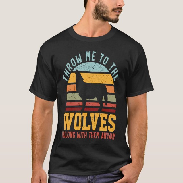 Wolf  Werewolf Wolfpack Wolfgang Wildlife Animal   T-Shirt (Vorderseite)