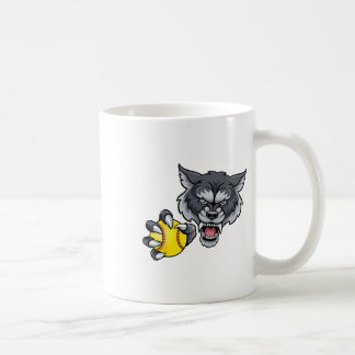 Wolf Werwolf Softll Ll Tiermaskottchen  Kaffeetasse