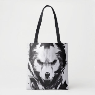 Wolf Wild Nature Free Spirit Art Pinselstrich