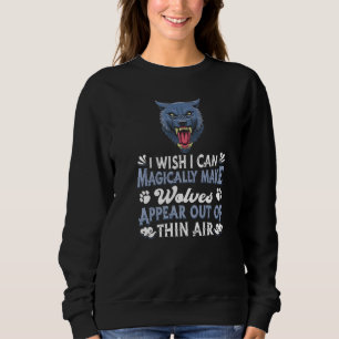 Wolf Wildlife Magic Animal Magical Pack von Wölfen Sweatshirt