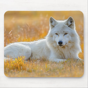 Wolf Wildtier Liebhaberporträt Mousepad